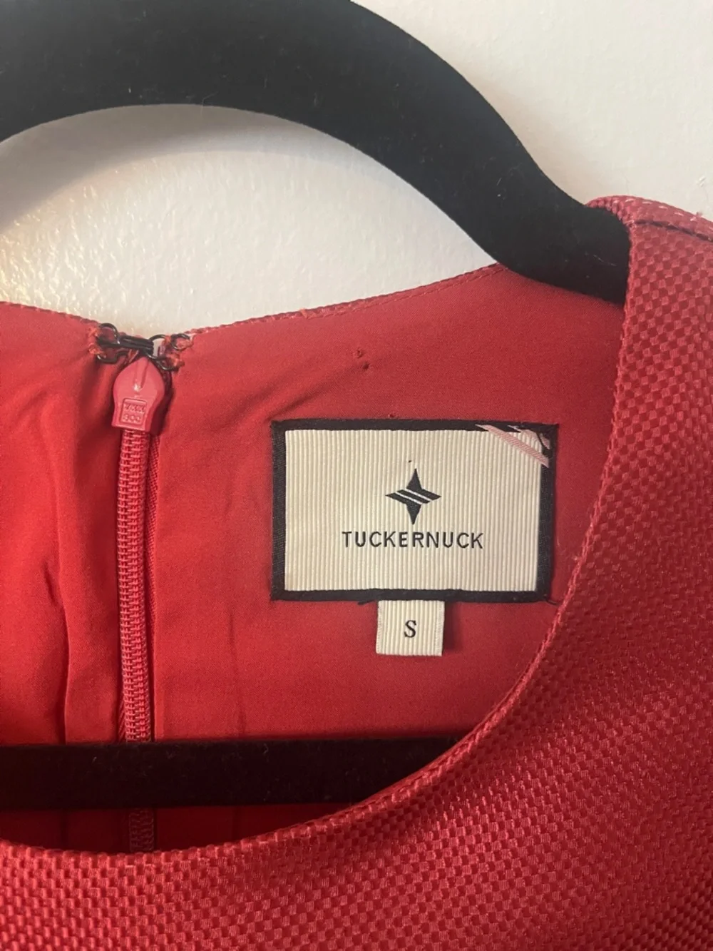 Tuckernuck Sienna Ombre Mini Shift Skirt in Red, Brown & Cream - Picture 4 of 11